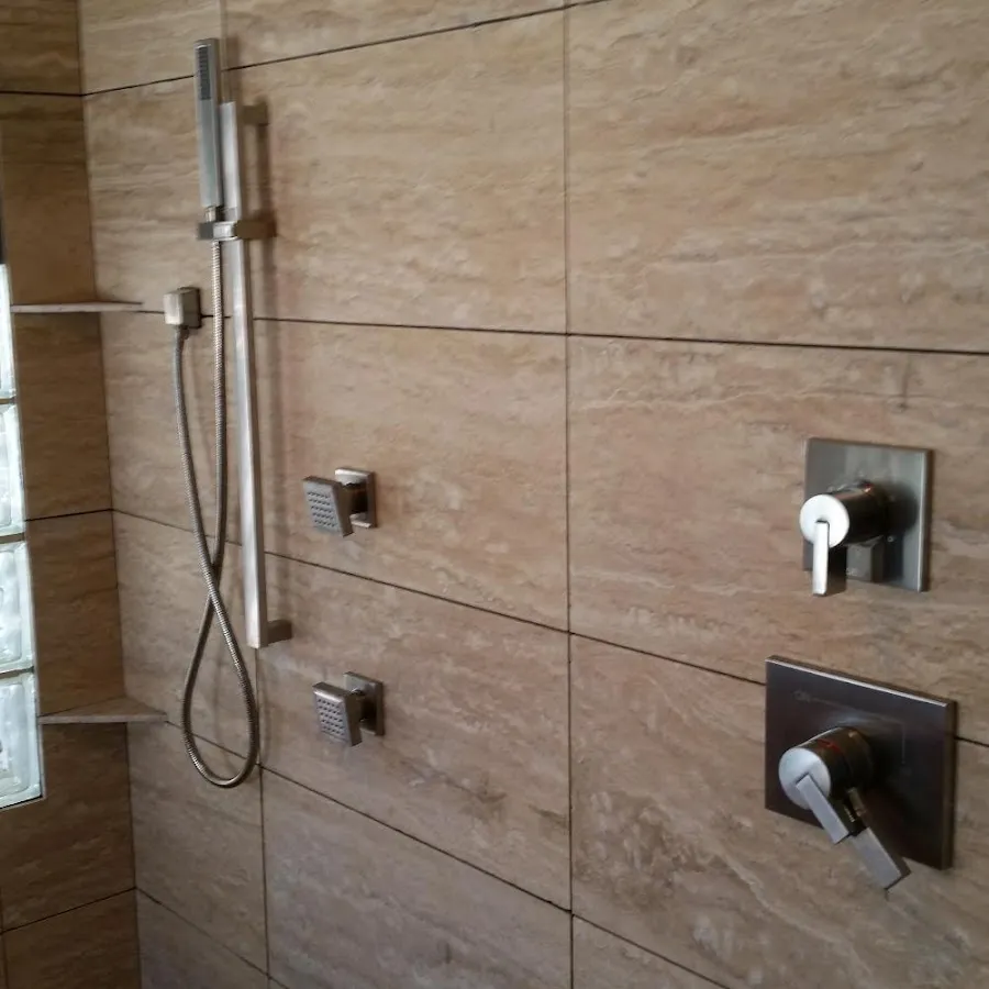 Shower fixture installation for Water Heater Replacement in James Island